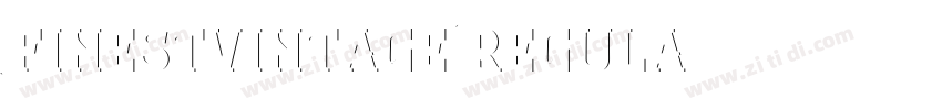 FinestVintage Regula字体转换